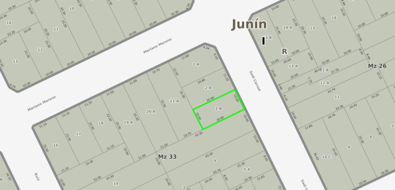 Sadi Carnot 260 Junín Casa 3 con Dep.  ambientes  En Venta -3