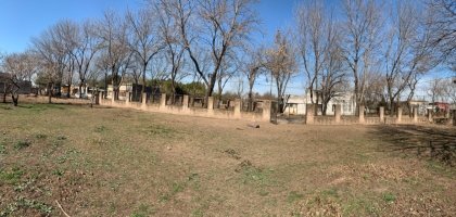 EN VENTA!! 3 TERRENOS EN BLOCK O INDIVIDUALES - PERIMETRO CERCADO CON REJAS EN AGUSTINA (BA).
